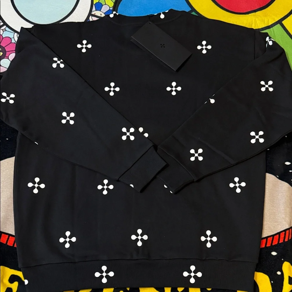LE-NOX CREWNECK SWEATER BLACK